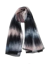 Blur Dyed Oblong Printed Scarf
