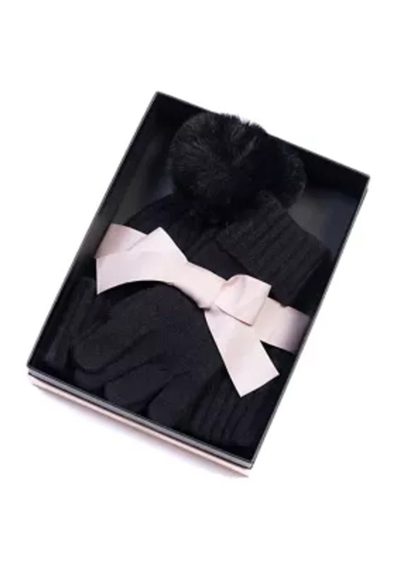 Beanie and Glove Set