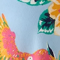 Women's Parrot Crinkle Topper