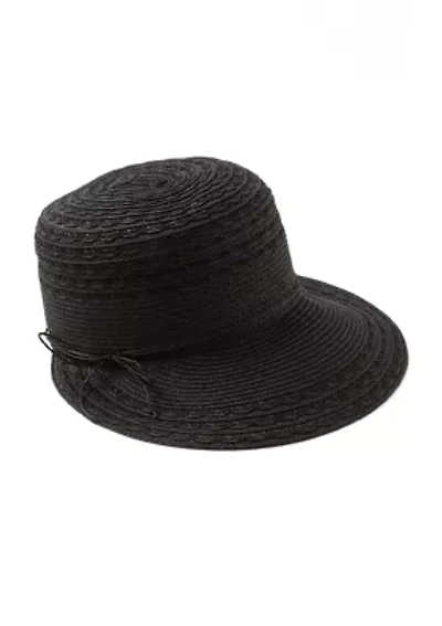 Lace Weave Face Framing Hat