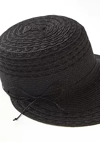 Lace Weave Face Framing Hat