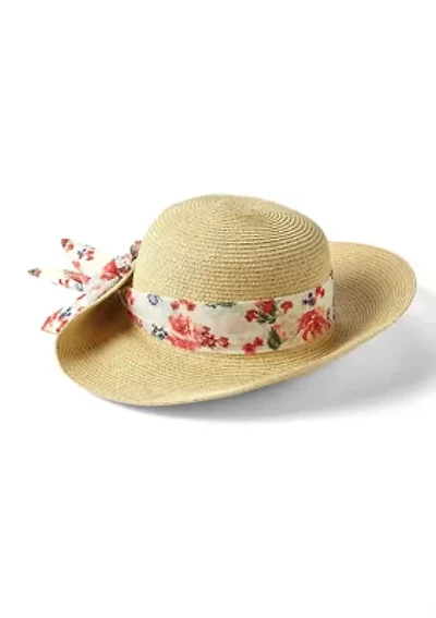 Classic Flip Up Floppy Hat