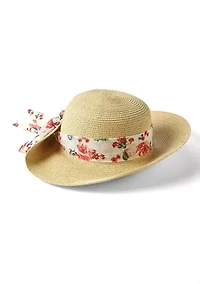 Classic Flip Up Floppy Hat