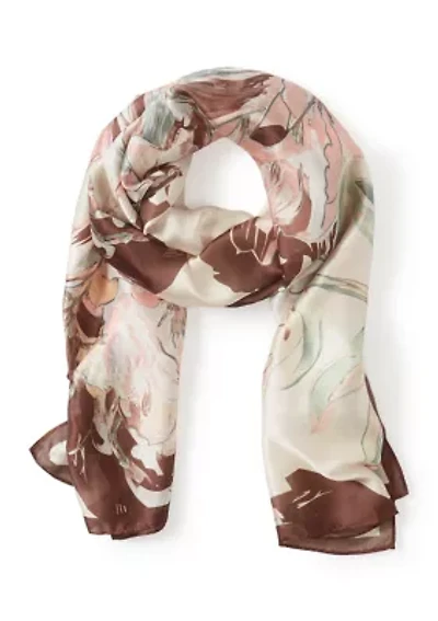 Peony Polyester Oblong