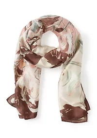 Peony Polyester Oblong