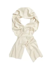 Satin Pashmina Self Fringe Scarf