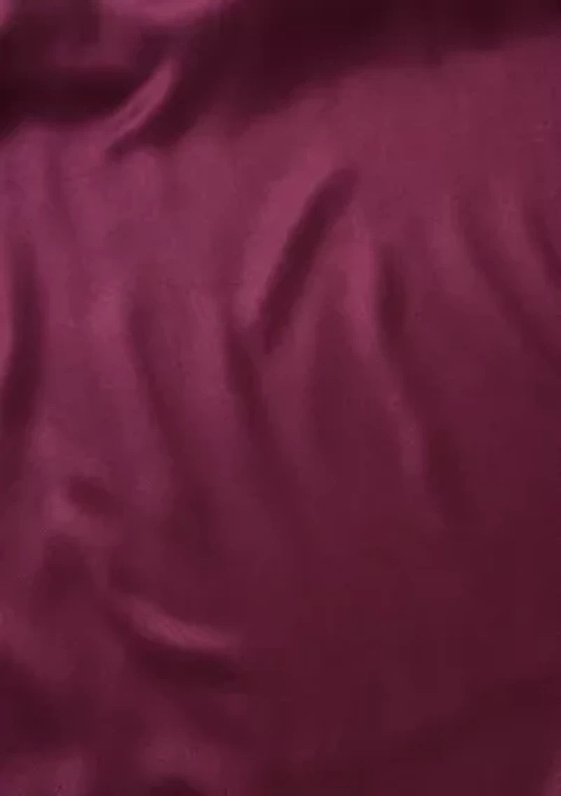 Satin Pashmina Self Fringe Scarf