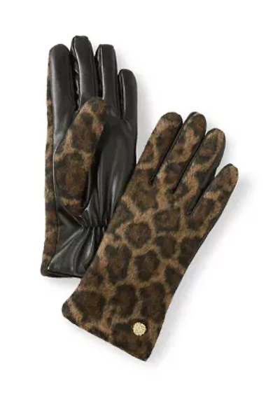 Leopard Pull Up Glove