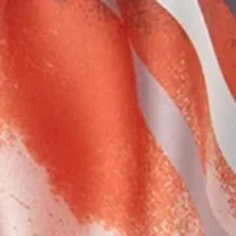 Watercolor Floral Square Scarf