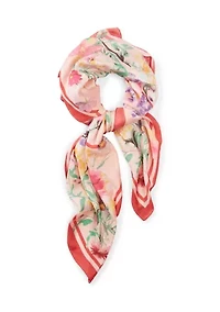 Flower Meadow Square Scarf