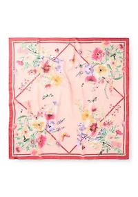 Flower Meadow Square Scarf