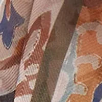 Trailing Paisley Square Scarf