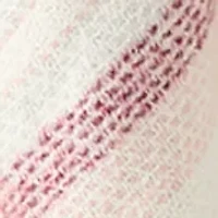 Women's Classic Plaid Triangle Wrap with Whipstitch