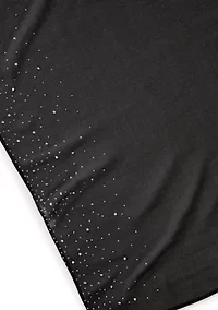 Embellished Sheer Scarf