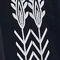 Solid Duster Topper with Embroidered Placket 