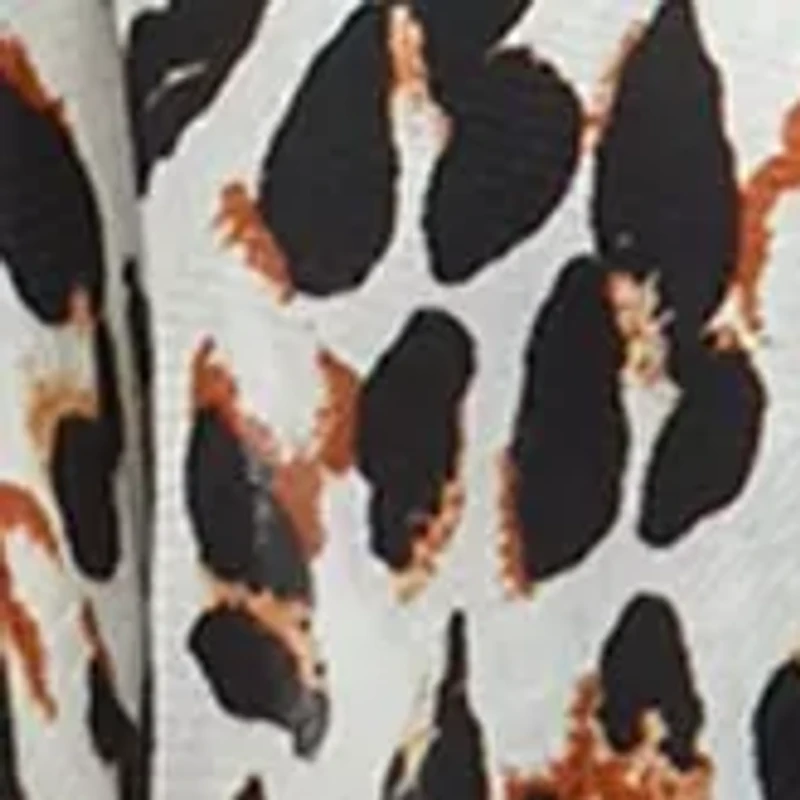 Women's Leopard Dye Topper