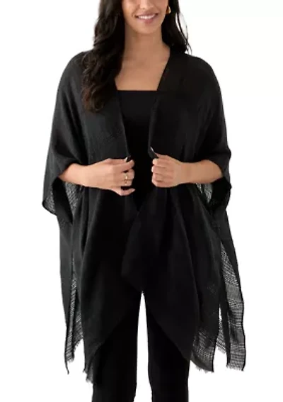 Women's Stripe Weave Topper