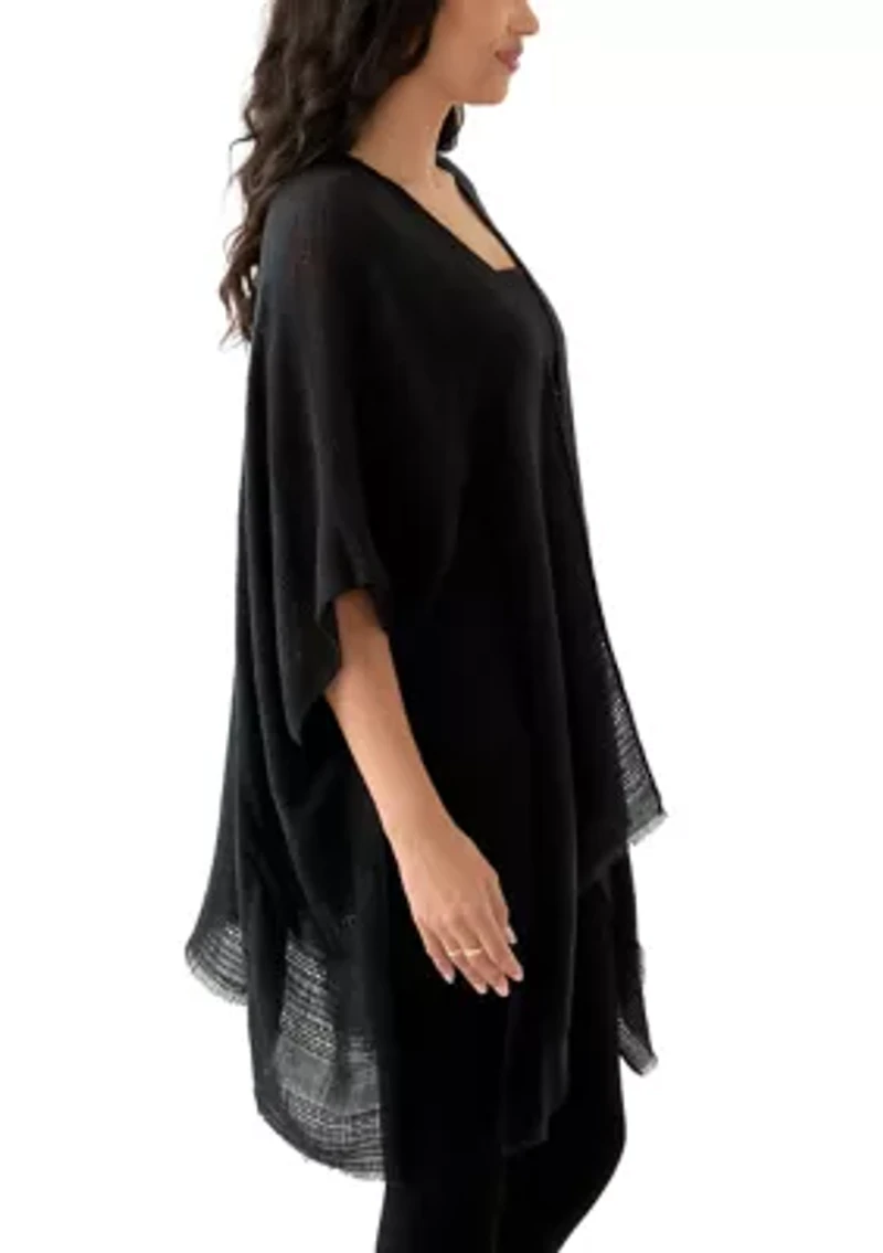 Women's Stripe Weave Topper