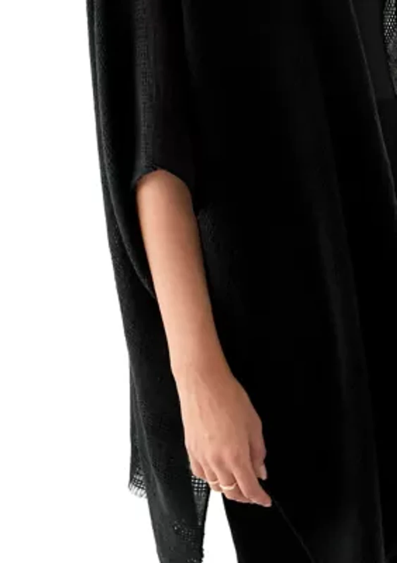 Women's Stripe Weave Topper