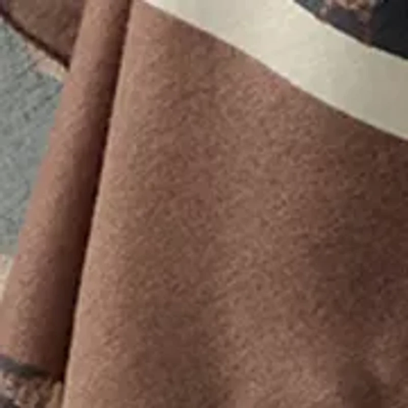 Chevron Leopard Print Topper