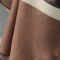 Chevron Leopard Print Topper