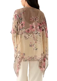 Women's Climbing Roses Printed Topper