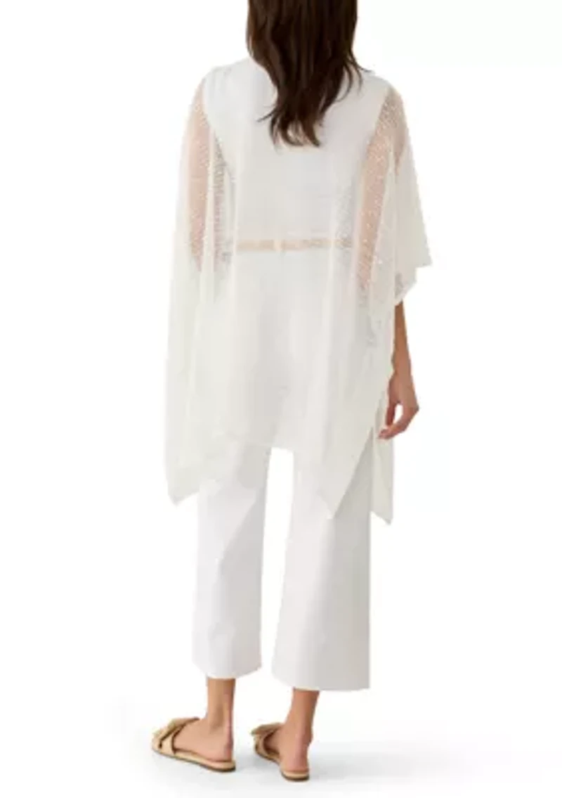 Women's Popcorn Textured Topper