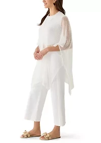 Women's Popcorn Textured Topper