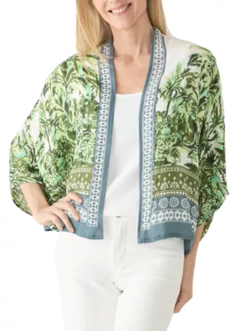Palm Tree Crinkle Topper