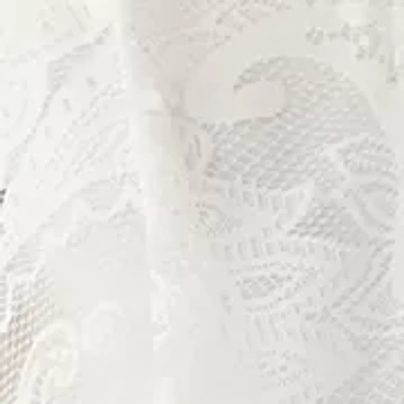 Women's Lace Cropped Fringe Topper
