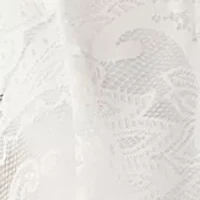Women's Lace Cropped Fringe Topper