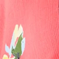 Pretty Blooms Crinkle Shawl