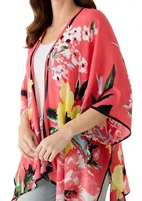 Pretty Blooms Crinkle Shawl