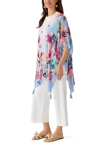 Women's Tropical Floral Topper