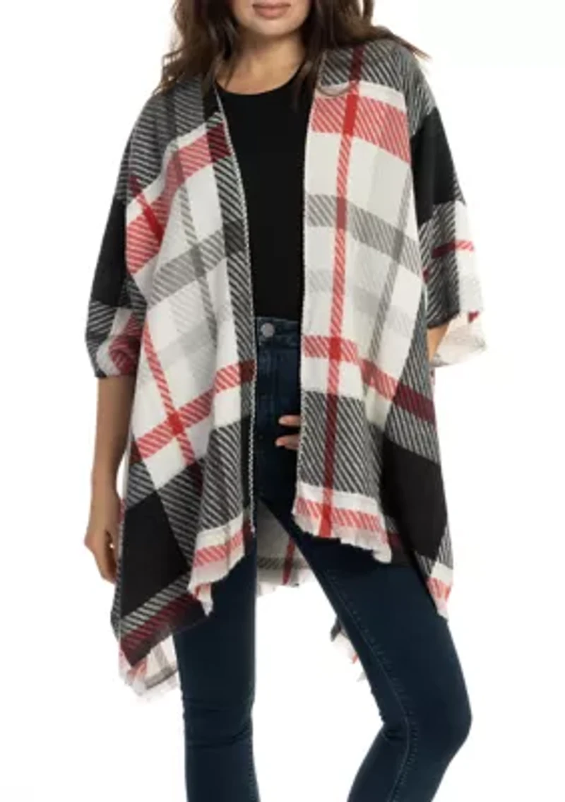Women's Plaid Super Soft Topper