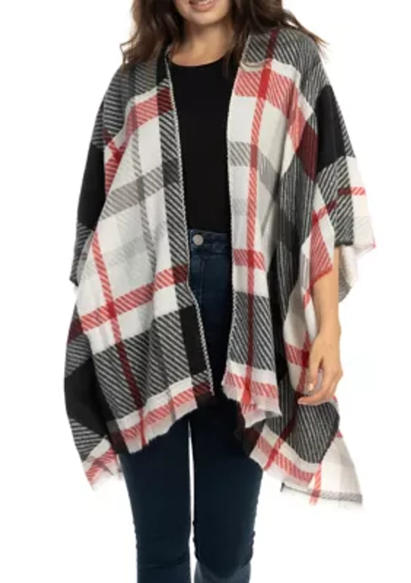 Women's Plaid Super Soft Topper