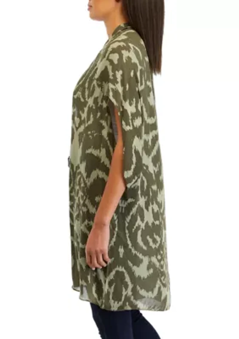 Women's Animal Print Topper