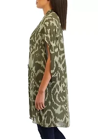 Women's Animal Print Topper