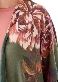 Women's Super Soft Tapestry Rose Topper