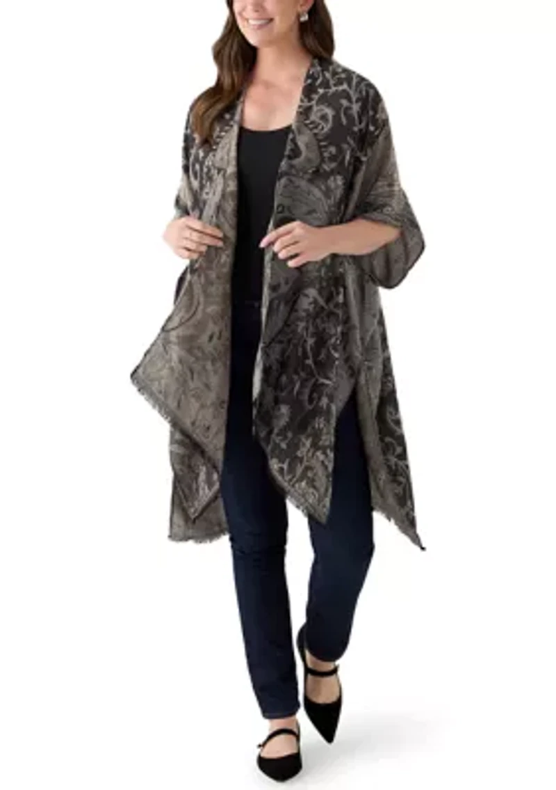 Paisley Jacquard Topper