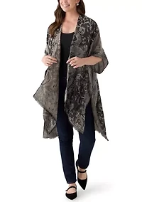 Paisley Jacquard Topper