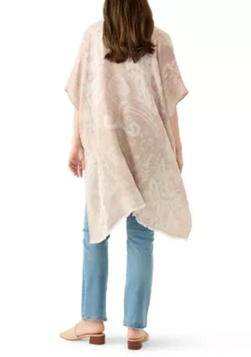 Paisley Jacquard Topper