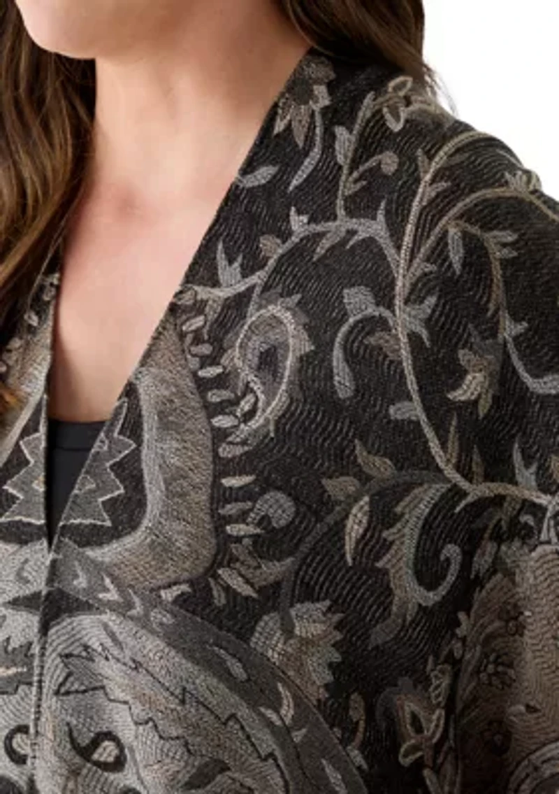 Paisley Jacquard Topper