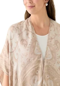 Paisley Jacquard Topper