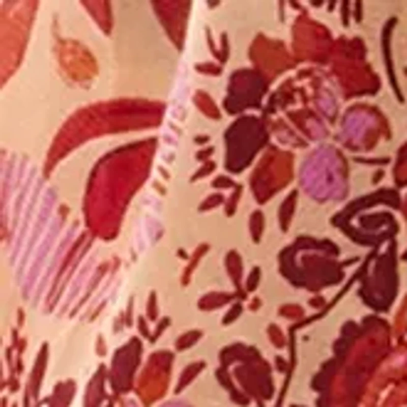   Printed Topper with Floppy Hat 