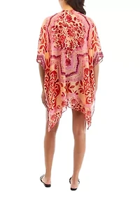   Printed Topper with Floppy Hat 