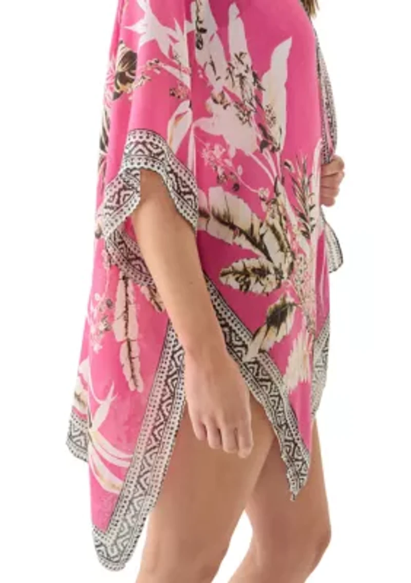 Banana Print Duster and Hat Set