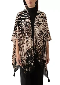 Women's Animal Mixed Printed Topper