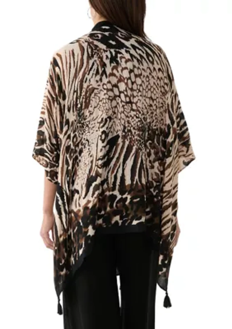 Women's Animal Mixed Printed Topper