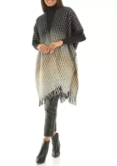 Ombré Stripe Twill Topper